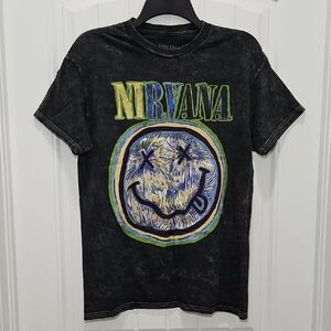 Nirvana Graphic Short Sleeve T-Shirt - Flawed